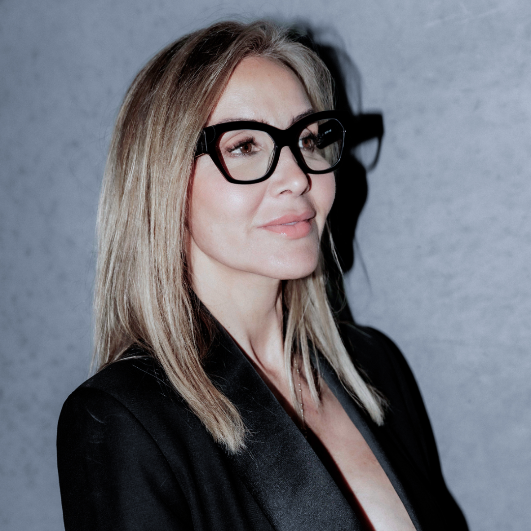 The BOSS Shiny Black - Blue  Light Eyewear