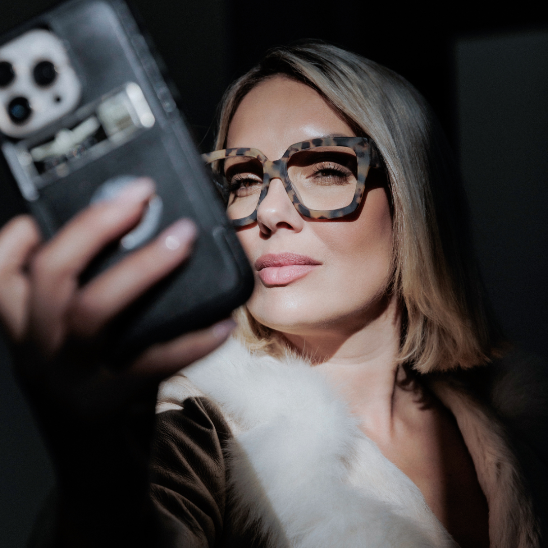 POWERHOUSE Matte Tortoiseshell - Blue Light Eyewear