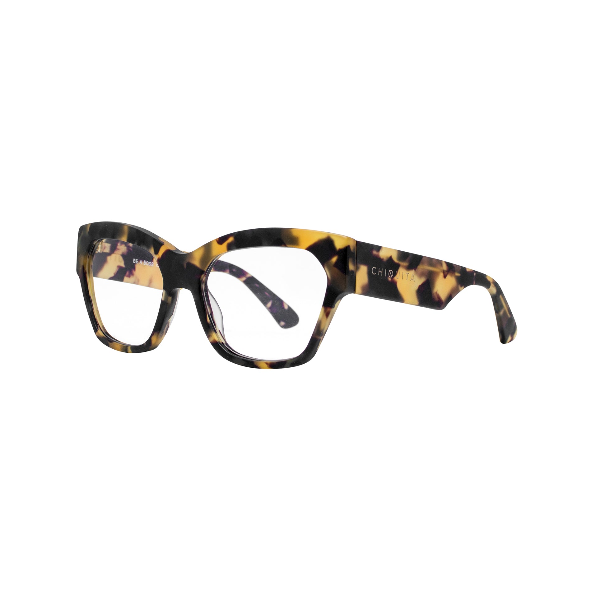 THE BOSS Matte Tortoiseshell - Blue light eyewear